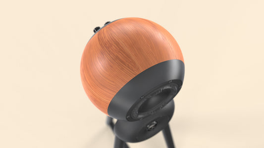 Sun Audio Purified 5 Bloodwood with spherical midwoofer and waveguide PURIFI tweeter